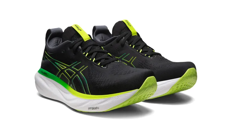 GEL-NIMBUS 25男款跑鞋，4980元。品牌提供