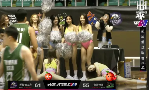 不只林書豪「受害」!啦啦隊秀一字馬美臀腰振 對手罰球失準了