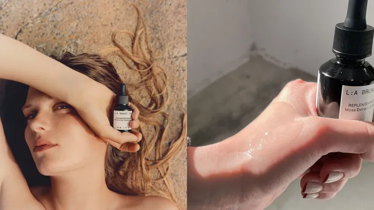 279豐盈彈力精華，30ml／2680元。左圖品牌提供、右圖張家玲攝