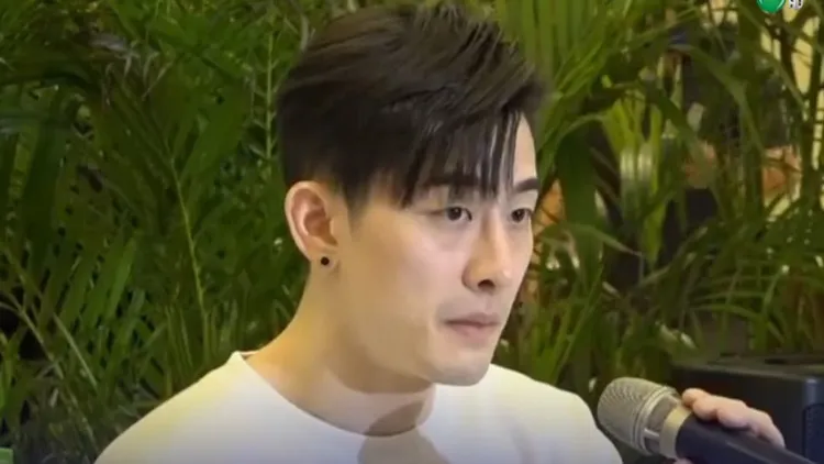 與安于晴同行的新加坡男子Sky。翻攝自《Ch7HD NEWS》