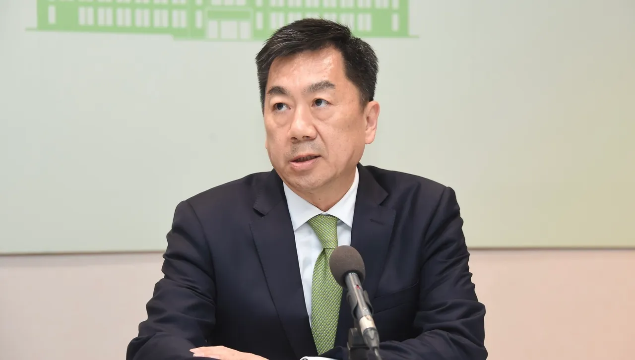 陳宗彥下午緊急出面聲明。鄭孟晃攝
