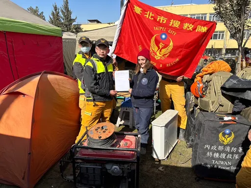 台灣英雄任務完成！北市搜救隊重要裝備留給土耳其　「只要需要我們立即就來」