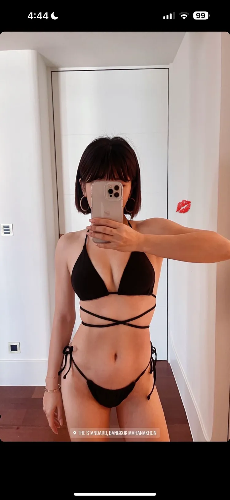 壯壯身材穠纖合度，性感火辣。翻攝自壯壯IG