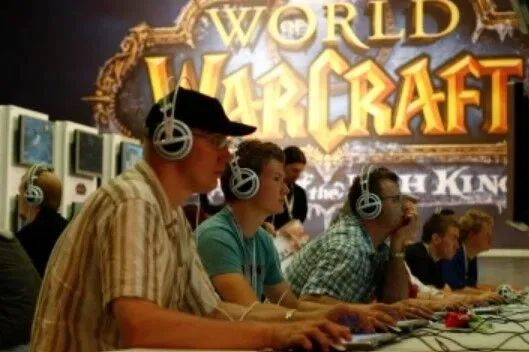 魔獸世界電競賽事。路透社