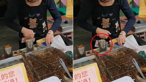 控蔥油餅老闆「神之拇指」也騙走他200元 卻決定忍痛給出5星好評