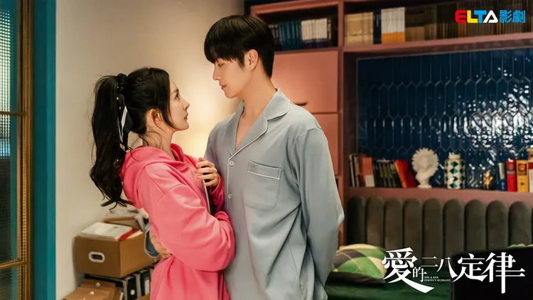 楊冪（左）御姊風範氣勢足，許凱秒變顧家小奶狗。愛爾達提供 