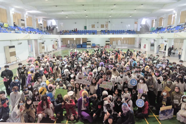 桃園高中職漫研聯盟交流盛會。桃園市青年局提供