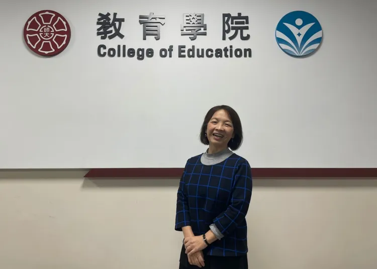 台師大教育學院院長田秀蘭。陳明萱攝