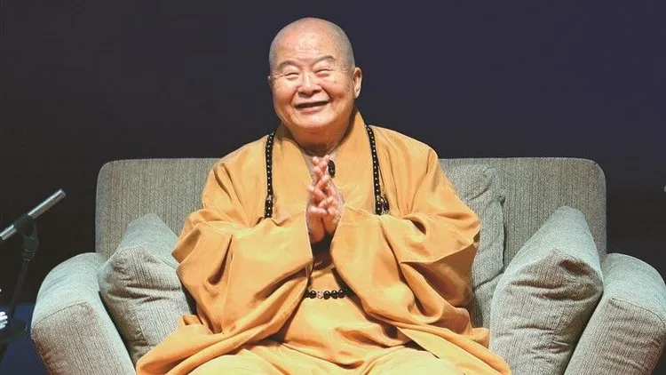 佛光山開山宗長星雲法師5日圓寂，總統蔡英文今天頒發褒揚令。佛光山提供