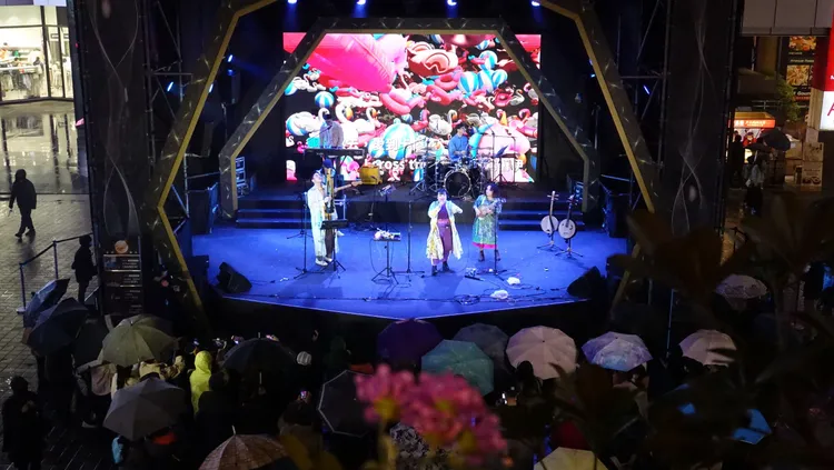 台灣燈會表演。莊宗達攝