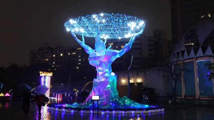 台灣燈會燈飾。莊宗達攝