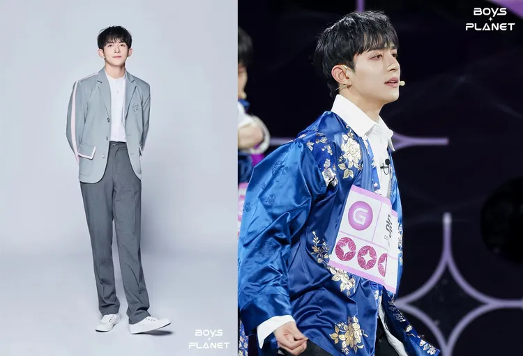 東東與台北組隊友表演《Tiger Inside》，獲得導師好評。STARDUST娛樂提供、翻攝Mnet