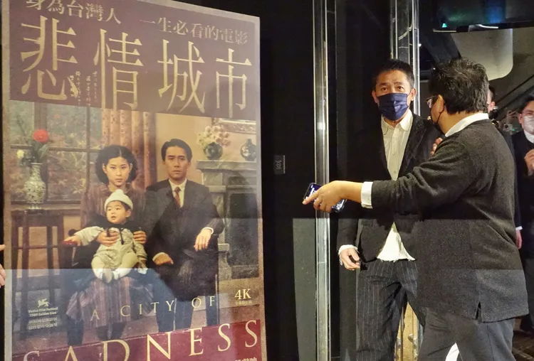 梁朝偉現身首映會。莊宗達攝