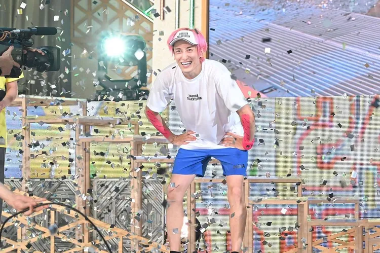 兼近大樹去年為慈善募款節目《24小時電視》跑馬拉松。翻攝兼近大樹IG