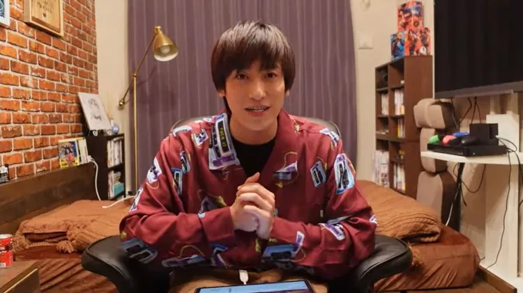 兼近大樹昨晚直播澄清和近來一連串強盜殺人事件毫無關聯。翻攝兼近大樹YT