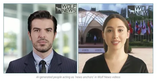 查無此人! 美報告揭中國宣傳片首度運用「深偽技術」