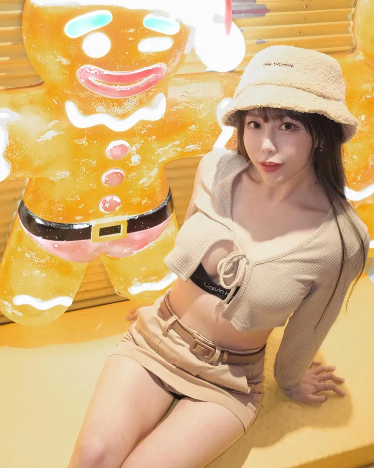 身材火辣。引自董梓甯IG