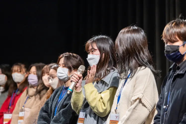 日籍學生新生訓練。開南大學提供