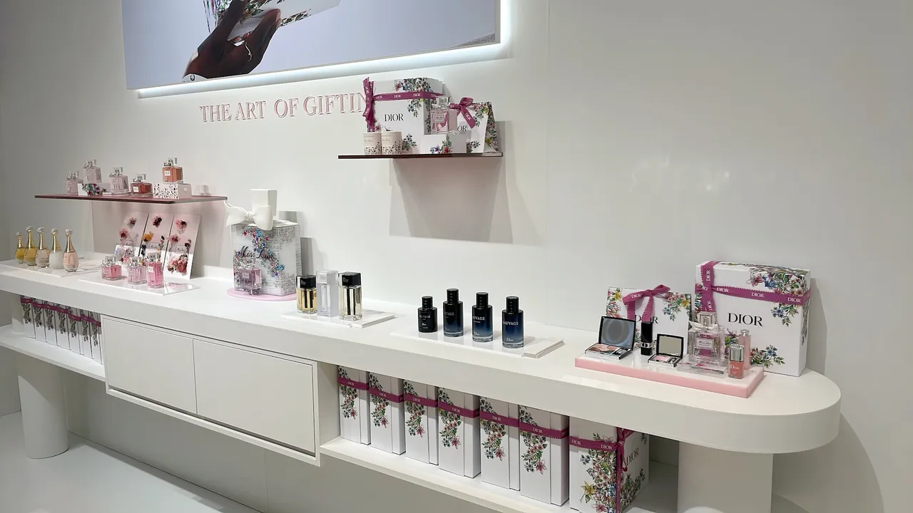 Miss Dior花漾迪奥爱恋快闪店。张家玲摄