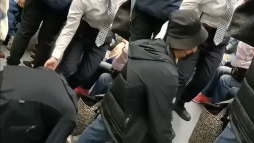 瘋狂阿嬤為博愛座飆罵高中生　台鐵不幫「下跪弟」說話理由曝
