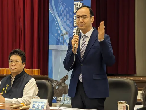 蔡正元爆美有「毀滅台灣」計畫! 朱立倫嘆氣:這是謠言