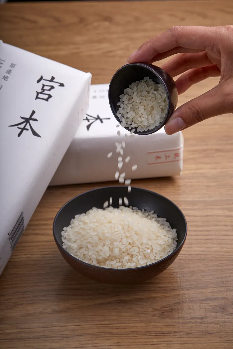 新富町有機JAS認證宮本米。業者提供