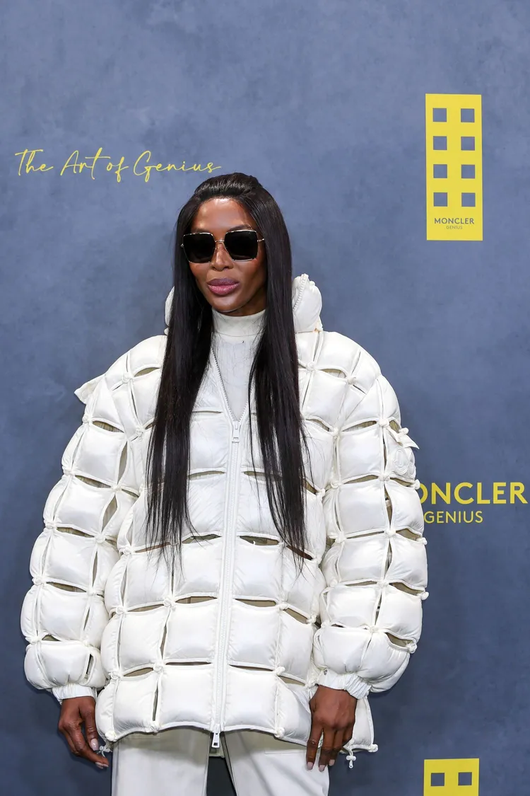 超模「黑珍珠」Naomi Campbell。品牌提供