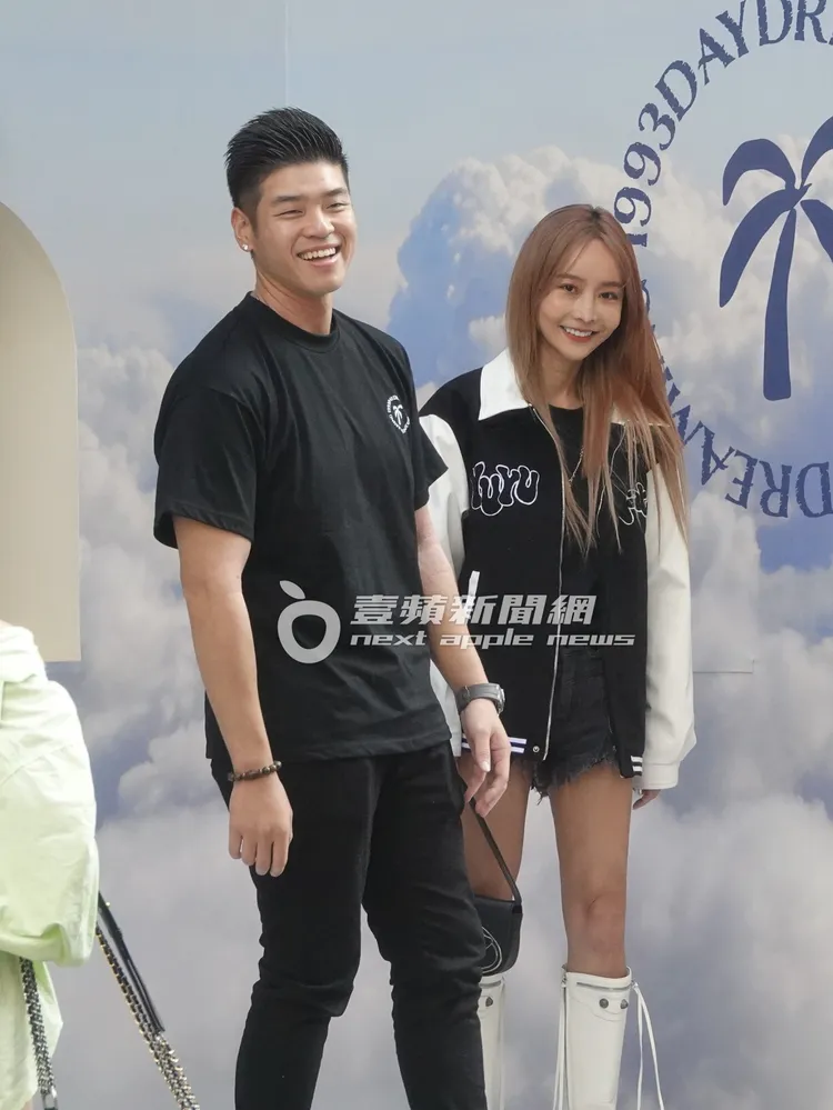 資工彌與金融業男友Perry交往2年，一起出席服飾記者會。特勤中心攝