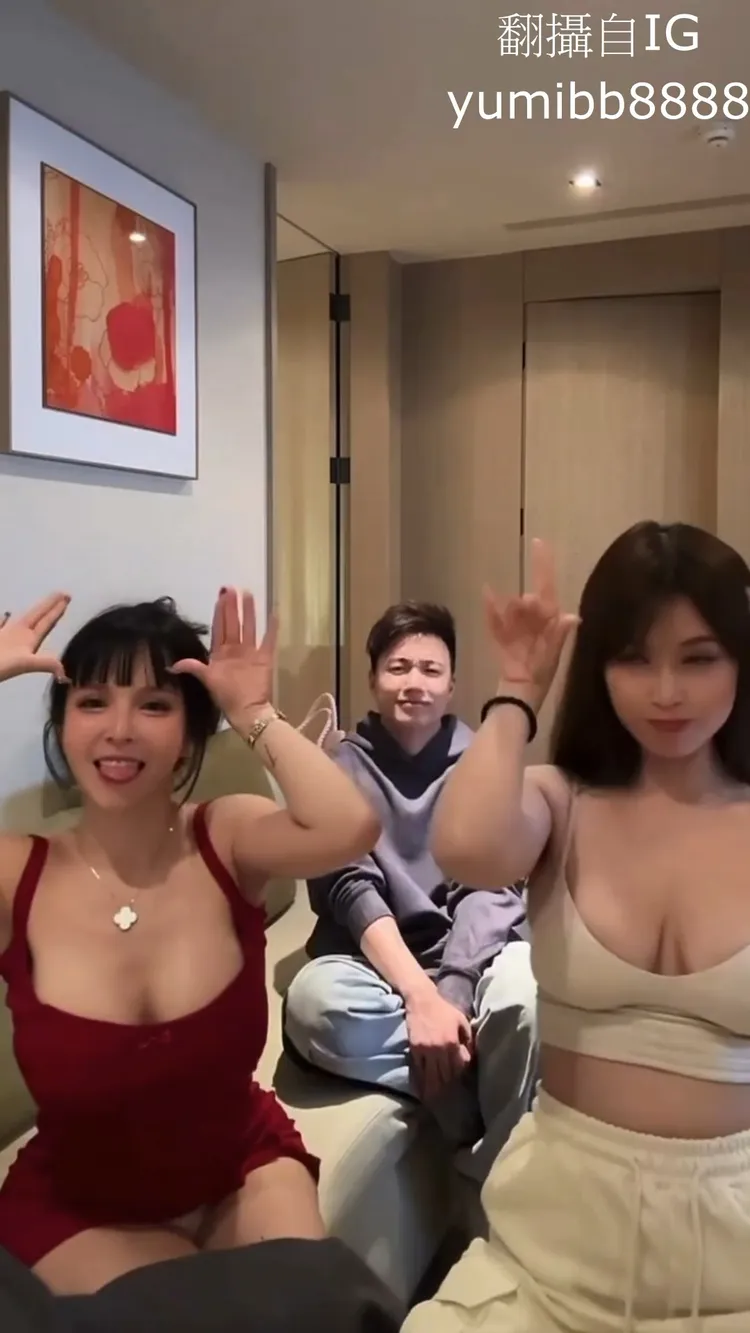 陳香菱不慎洩底。翻攝自IG yumibb8888