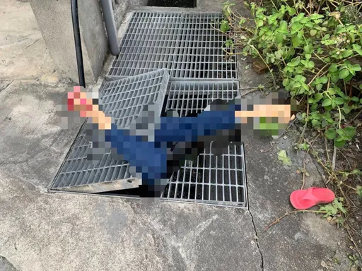 離奇命案！苗栗婦倒栽蔥卡溝渠　水溝蓋壓住背部明顯死亡