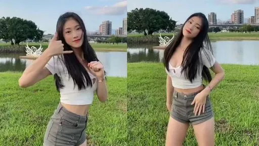 正妹爆乳這樣頂頂頂　讓我心中小鹿要被撞死了啦