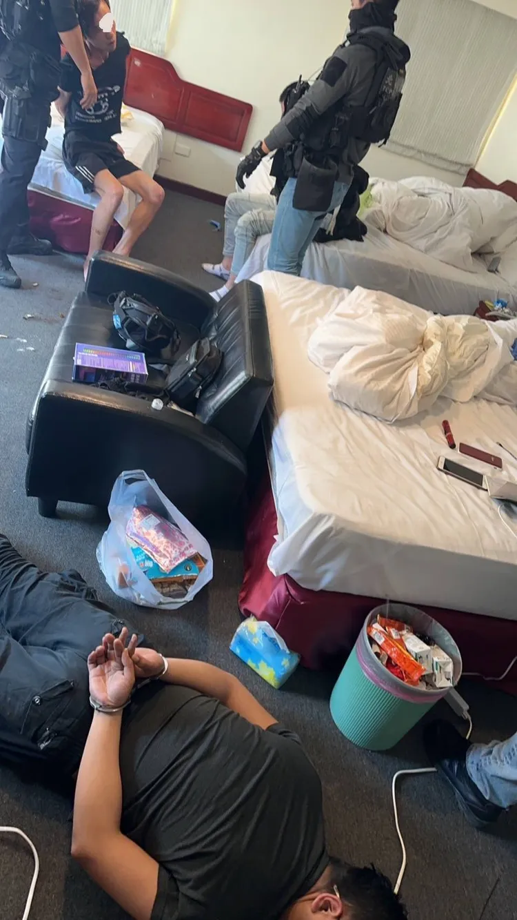 警方破獲不法洗錢集團。翻攝畫面