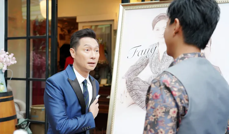 謝祖武在《婚姻結業式》飾演設計師。中天綜合台提供