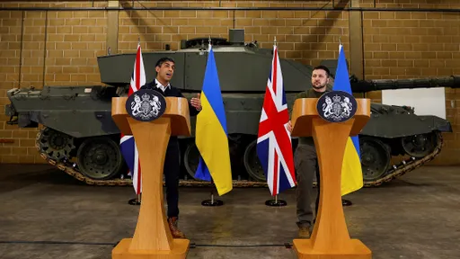 蘇納克：英國將率先援烏長程武器　3個月內加速軍援