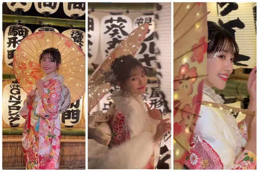 「北一女神」變裝日本櫻花妹　仙氣逼人萬人按讚