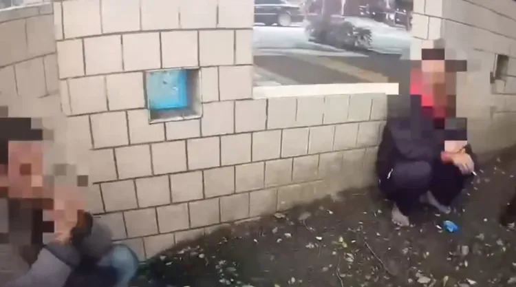 警方喬裝成毒品買家，逮捕2名販毒男子。翻攝畫面