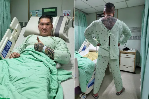 館長開刀！槍傷忍痛2年　突PO躺病床照「人生永遠充滿挑戰」