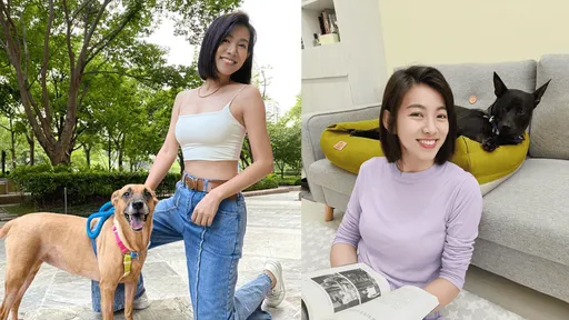 15秒「胸前春光」外洩 米可白爆釦熱舞!最後「自摸」嬌羞了