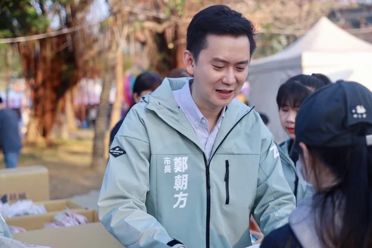 竹北市長鄭朝方。翻攝鄭朝方臉書