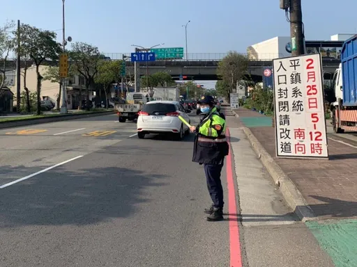 228連假交通!國1平鎮系統2月25日南下匝道管制 中壢交流道高承載