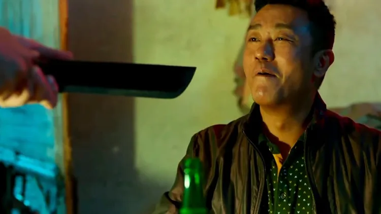 韓朴俊在《狂飆》中飾演鍾阿四。翻攝自微博