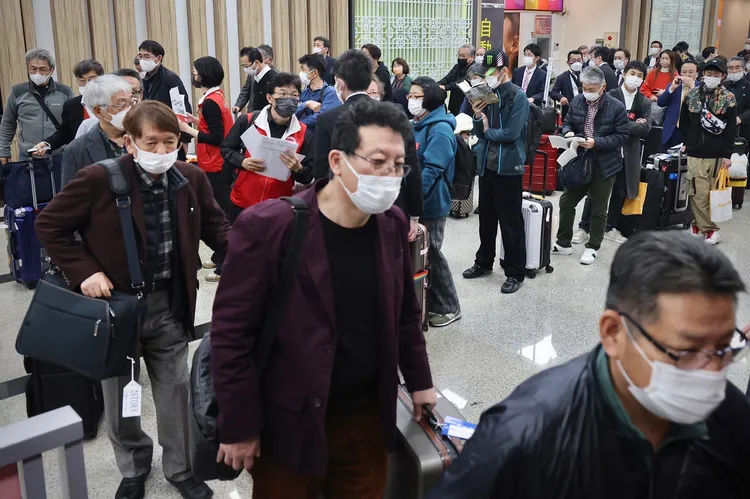 台日松山機場對飛包機今屆滿10年。林林攝