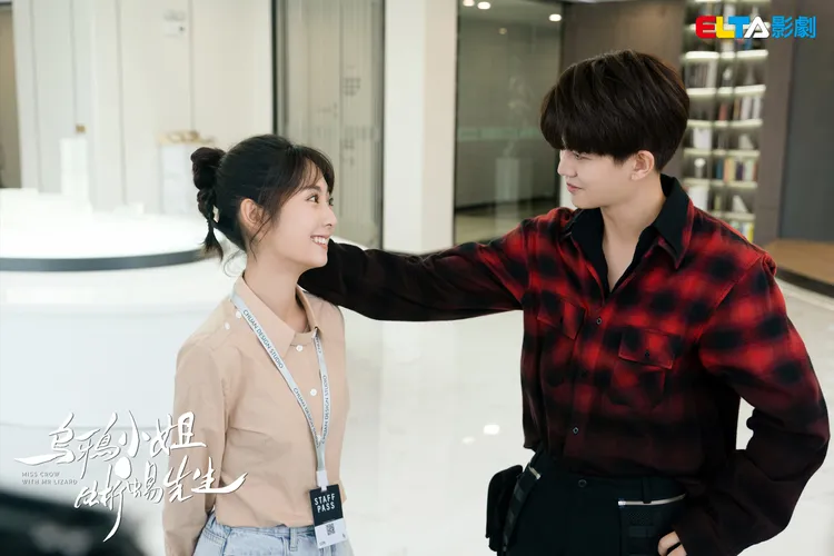 任嘉倫（左）和邢菲CP感爆發。愛爾達提供