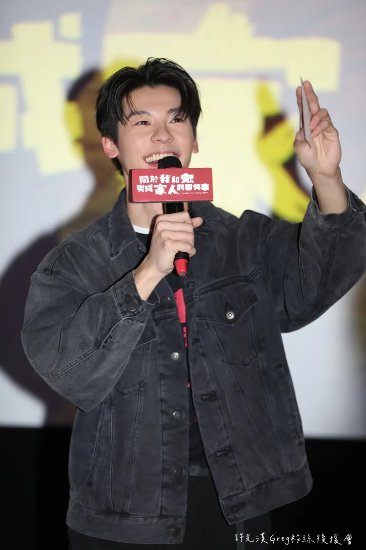 許光漢感謝粉絲支持。董恩劭攝