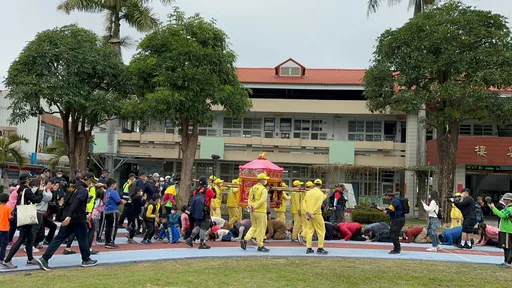 白沙屯媽祖今抵北港朝天宮 連10年不缺席!童綜合醫護團隊全程守護