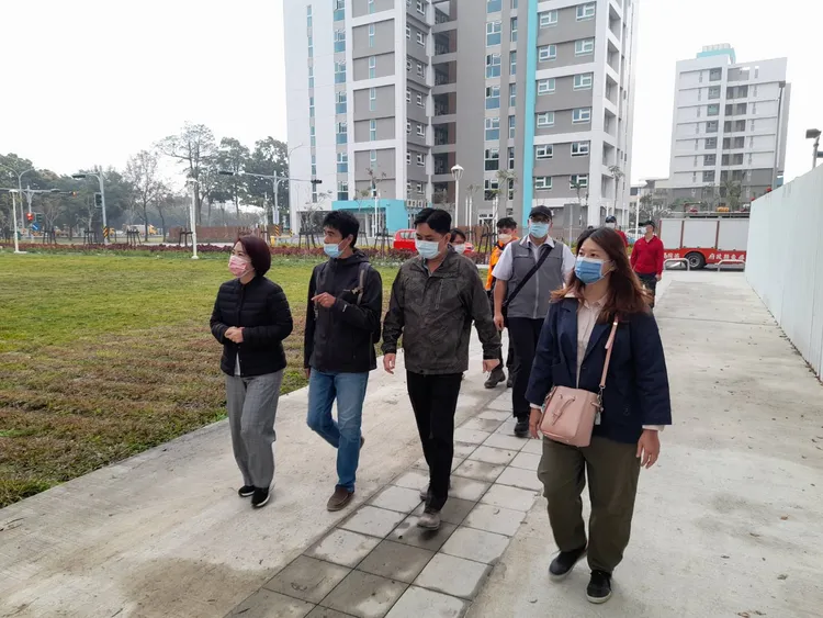 縣長周春米今早到場了解狀況，要求盡速調查起火原因。縣府提供