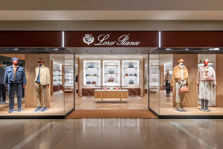 Loro Piana台中中港全新概念精品店。品牌提供