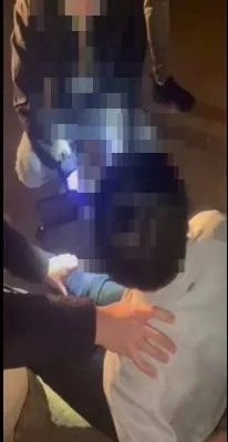 警方逮捕邱男。土城警分局提供