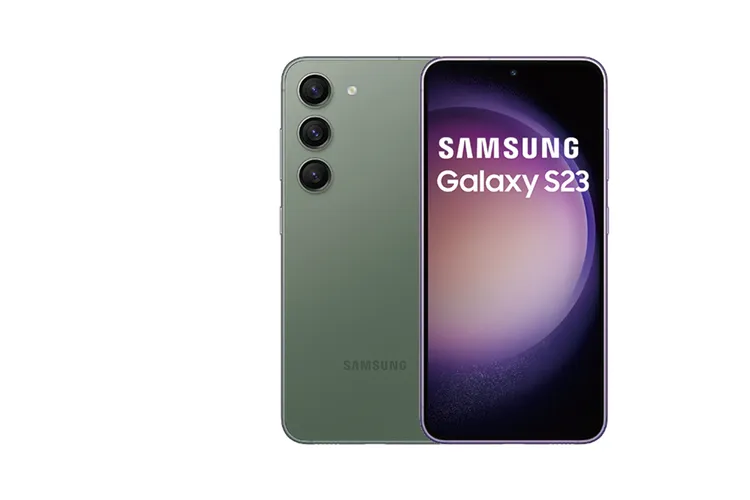 SAMSUNG Galaxy S23（墨竹綠）即日起至2/19於PChome 24h購物開放預購，限時加碼P幣回饋。業者提供
