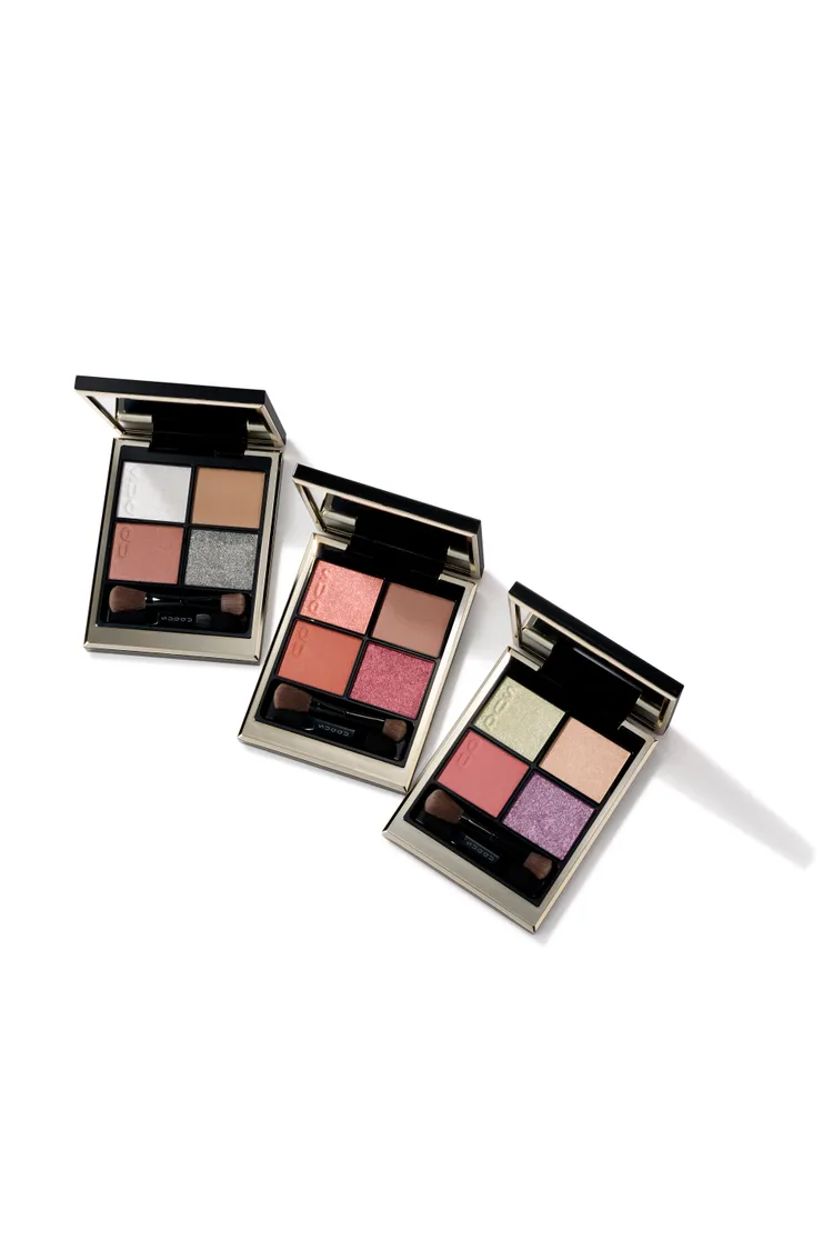 晶采盈緻眼彩盤，各2600元。品牌提供